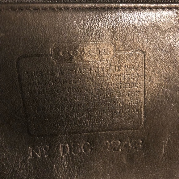 Coach back leather bag - Picture 7 of 8